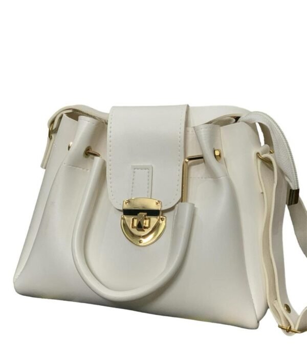 WOMEN REXENE PLAIN HANDBAG - Image 3