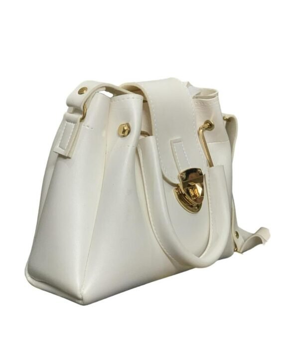 WOMEN REXENE PLAIN HANDBAG - Image 4