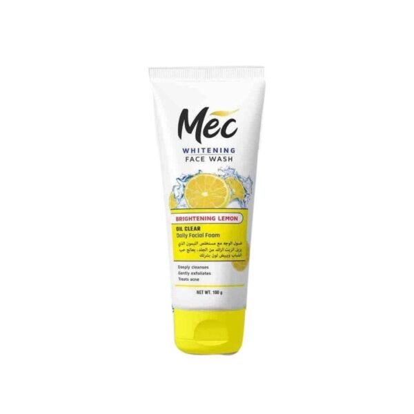 Mec Whitening facial face wash with Lemeon Extract